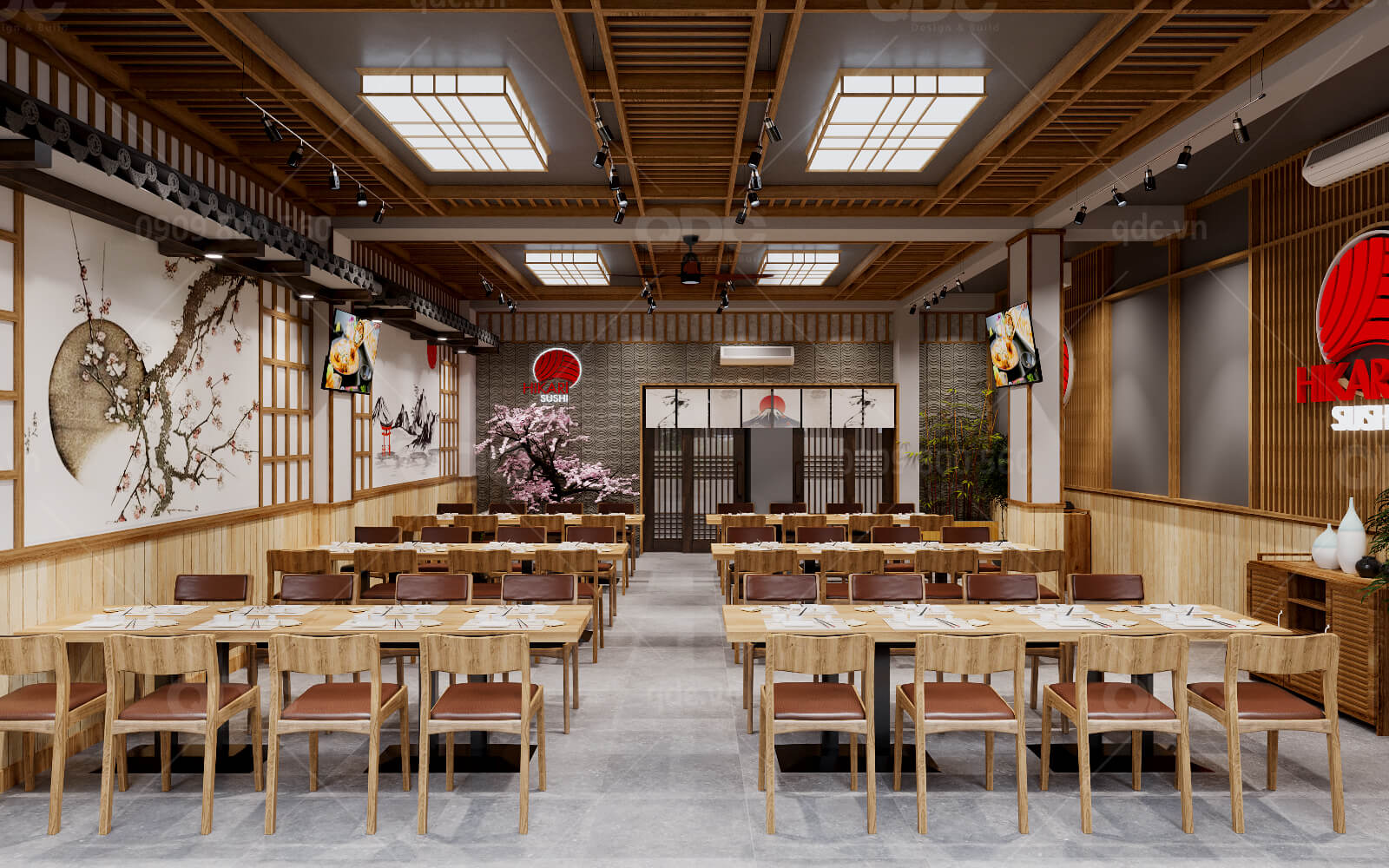 Dự Án Trần Xuyên Sáng Khối Hình Học